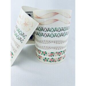 Vintage Sandy Lion Sticker Roll Wedding Border Scrapbooking Sandylion Craft